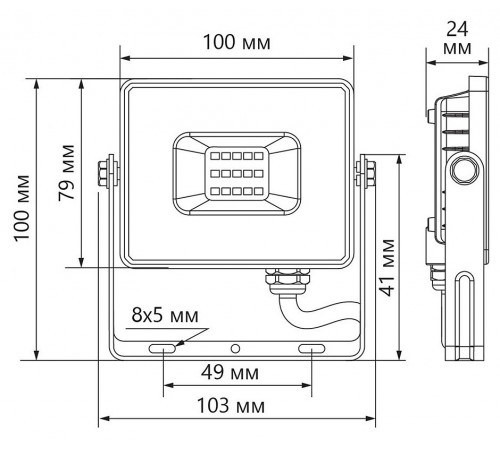 Настенный прожектор Feron 32101 LL-920 Настенный прожектор Feron 32101 LL-920