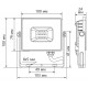 Настенный прожектор Feron 32101 LL-920