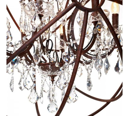 Подвесная люстра Loft it LOFT1897/8 Foucaults Orb Crystal Подвесная люстра Loft it LOFT1897/8 Foucaults Orb Crystal