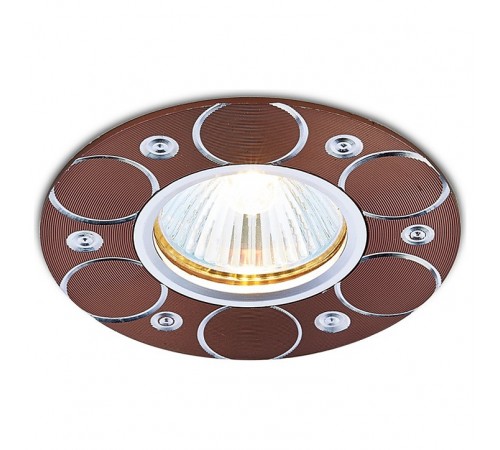 Встраиваемый светильник Ambrella Light A808 AL/BR Alum 4 Встраиваемый светильник Ambrella Light A808 AL/BR Alum 4