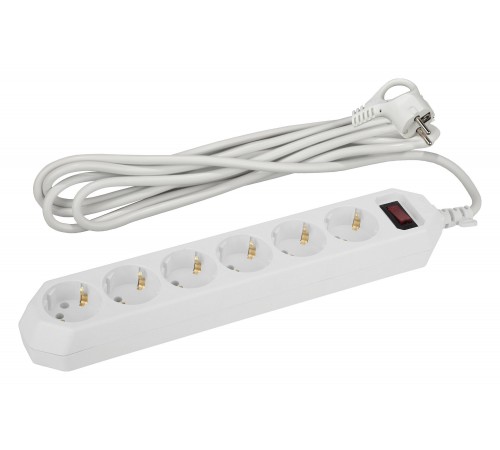 Сетевой фильтр Эра Б0037264 USF-6es-5m-W-BOX Сетевой фильтр Эра Б0037264 USF-6es-5m-W-BOX