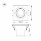 Встраиваемый светильник Arlight 014925 Ltm-S60