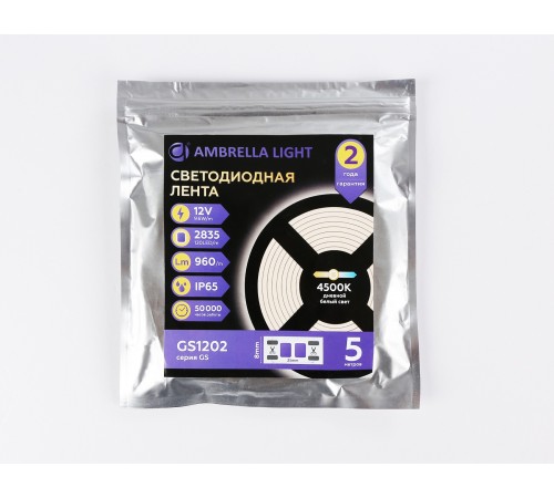Лента светодиодная Ambrella Light GS1202 GS Лента светодиодная Ambrella Light GS1202 GS