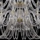 Подвесная люстра Bohemia Ivele Crystal 1402/20+10+5/530/h-206/3d/G 1402