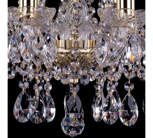 Подвесная люстра Bohemia Ivele Crystal 1413/8/165/G 1413 Подвесная люстра Bohemia Ivele Crystal 1413/8/165/G 1413