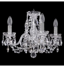Подвесная люстра Bohemia Ivele Crystal 1402/4/141/Ni 1402