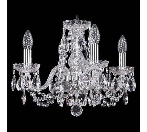 Подвесная люстра Bohemia Ivele Crystal 1402/4/141/Ni 1402 Подвесная люстра Bohemia Ivele Crystal 1402/4/141/Ni 1402