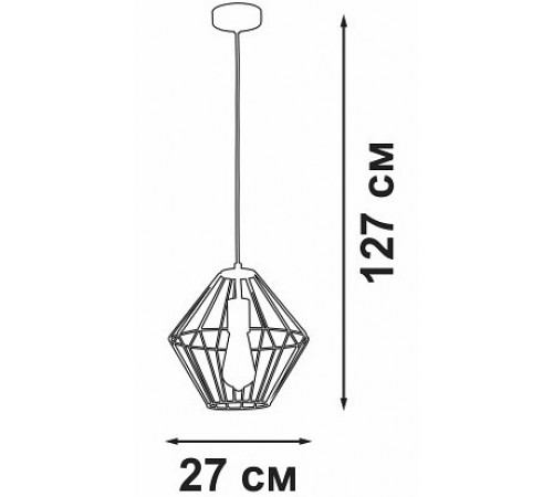 Подвесной светильник Vitaluce V3067-8/1S V3067