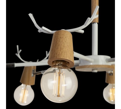 Люстра на штанге Loft it 10024/6 White Sven Люстра на штанге Loft it 10024/6 White Sven