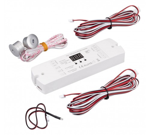 Контроллер-регулятор цвета RGB Arlight 046486 INTELLIGENT Контроллер-регулятор цвета RGB Arlight 046486 INTELLIGENT