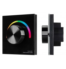 Панель-регулятора цвета RGB роторный встраиваемый Arlight 033757 SMART