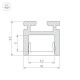 Профиль накладной Arlight 029089 PIK