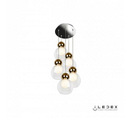 Подвесной светильник iLedex C4476-5R GL Blossom