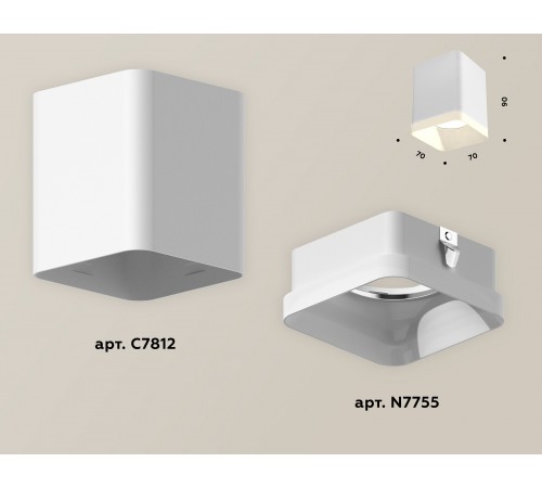 Накладной светильник Ambrella Light XS7812021 XS Накладной светильник Ambrella Light XS7812021 XS