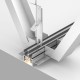 Профиль встраиваемый Arlight 23863 Foled-Ceil-Center