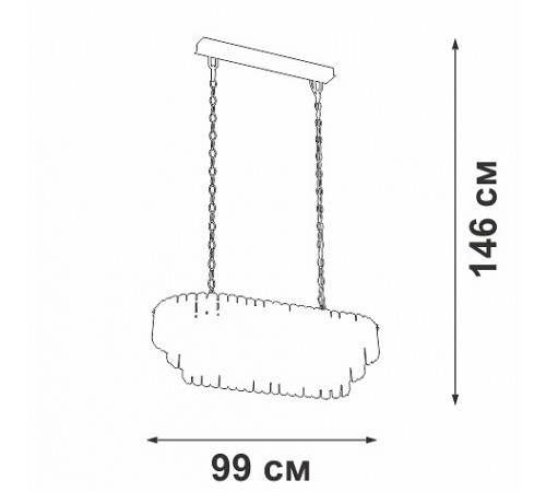 Подвесная люстра Vitaluce V5353-8/19 V5353