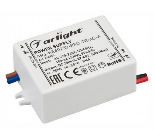 Блок питания Arlight 028780 ARJ-KE40250-PFC-TRIAC-A Блок питания Arlight 028780 ARJ-KE40250-PFC-TRIAC-A