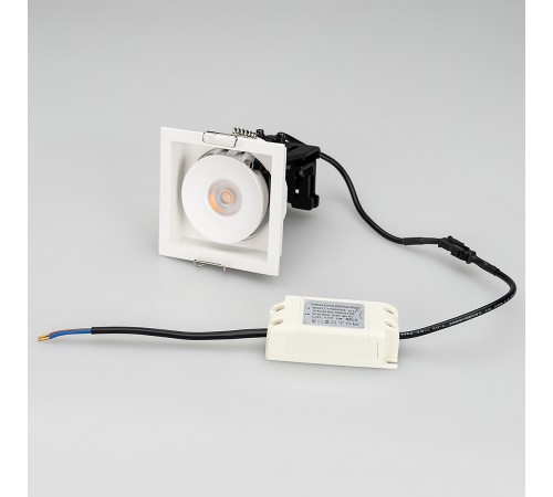 Встраиваемый светильник Arlight 026874 CL-SIMPLE-S80x80-9W Warm3000 (WH, 45 deg)