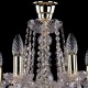 Подвесная люстра Bohemia Ivele Crystal 1413/8/165/G/Tube 1413