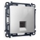 Розетка Ethernet RJ-45 и со шторками, без рамки Ambrella Volt MA412010 Quant