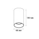 Накладной светильник Italline IT02-019 black 4000K-4259 IT02