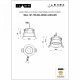 Встраиваемый светильник iLedex Technical 107-7W-D64-4000K-24DG-WH Mars