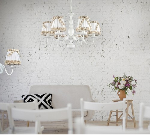 Подвесная люстра Arti Lampadari Formello E 1.1.6 W Formello Подвесная люстра Arti Lampadari Formello E 1.1.6 W Formello