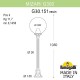 Наземный высокий светильник Fumagalli G30.151.000.WYF1R Globe 300