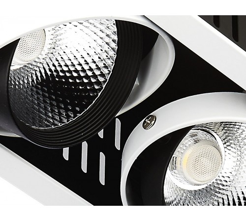 Встраиваемый светильник Ambrella T813 BK/CH 3*12W 4200K Classic T81 Встраиваемый светильник Ambrella T813 BK/CH 3*12W 4200K Classic T81