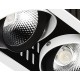Встраиваемый светильник Ambrella T813 BK/CH 3*12W 4200K Classic T81