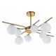Люстра на штанге Escada 642/8P Brass Sphere