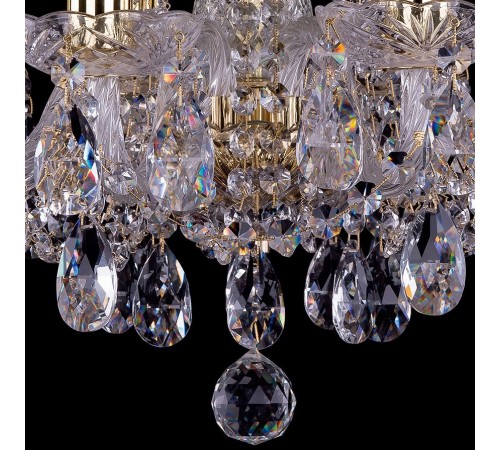 Подвесная люстра Bohemia Ivele Crystal 1402/8/141/G 1402 Подвесная люстра Bohemia Ivele Crystal 1402/8/141/G 1402