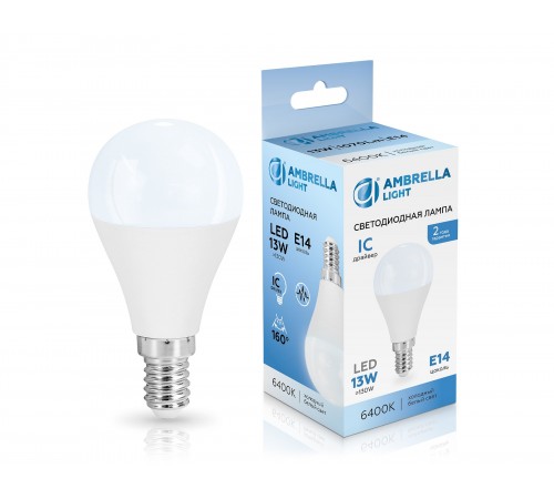 Лампа светодиодная Ambrella Light 451316 G45 Лампа светодиодная Ambrella Light 451316 G45