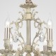 Подвесная люстра Lucia Tucci BARLETTA 1730.8 cream white Barletta
