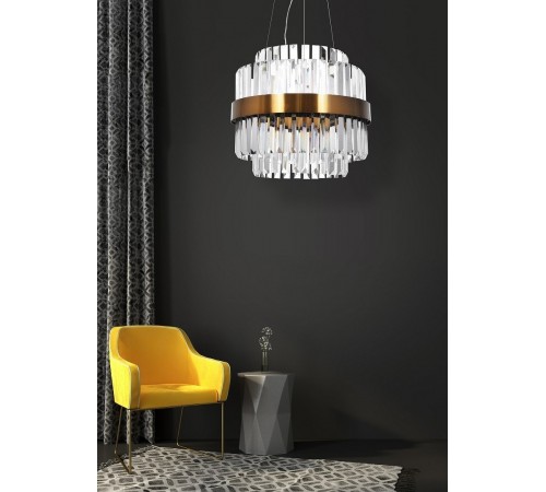 Подвесной светильник LUMINA DECO LDP 8017-400 MD Ringletti Подвесной светильник LUMINA DECO LDP 8017-400 MD Ringletti