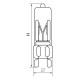 Лампа галогеновая Feron 02776 JCD9