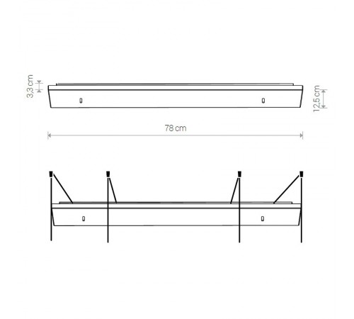 Основание Nowodvorski 8552 Cameleon Canopy D 780 BL Основание Nowodvorski 8552 Cameleon Canopy D 780 BL