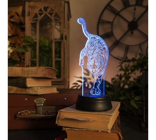 Зверь декоративный ULI-M506 RGB/3AA TIGER/BLACK UL-00008401 Зверь декоративный ULI-M506 RGB/3AA TIGER/BLACK UL-00008401