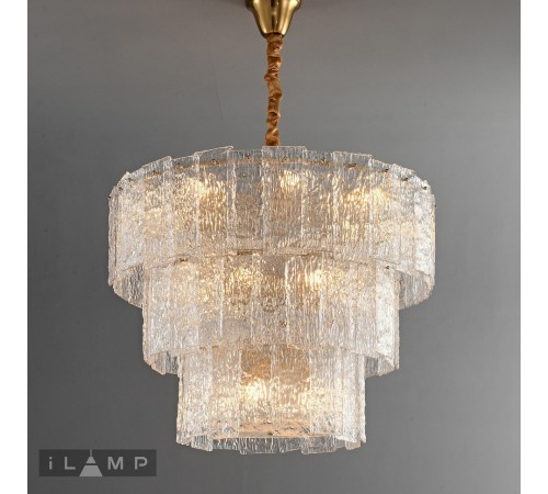 Подвесная люстра iLamp P6315-D800 BR Manhattan Подвесная люстра iLamp P6315-D800 BR Manhattan