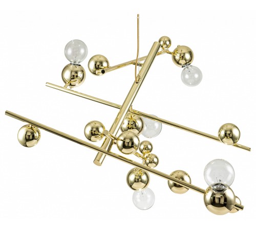 Подвесная люстра Indigo 11033/5P Gold Saldo