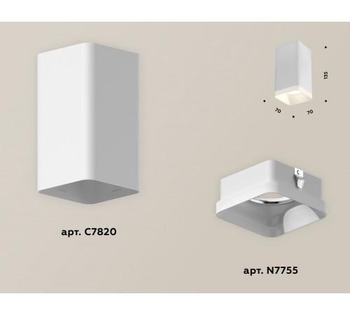 Накладной светильник Ambrella Light XS7820021 XS Накладной светильник Ambrella Light XS7820021 XS