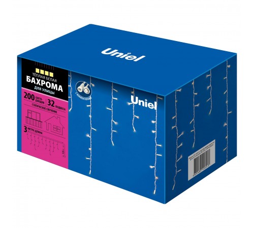 Бахрома световая Uniel UL-00003679 ULD-B3010 Бахрома световая Uniel UL-00003679 ULD-B3010