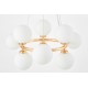 Подвесная люстра LUMINA DECO LDP 6033-9 FGD MARSIADA