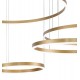 Подвесной светильник Indigo 14001/4P Gold Galass