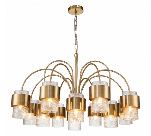 Подвесная люстра Indigo 12019/A/12P Brass Eleganza