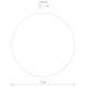 Накладной светильник Nowodvorski 10280 Ring Led S