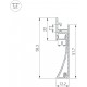 Профиль для плинтусов Arlight 045286 ARH-PLINTUS