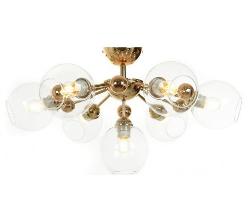 Люстра на штанге LUMINA DECO LDC 8040-7 F.GD+PR Devoli Люстра на штанге LUMINA DECO LDC 8040-7 F.GD+PR Devoli