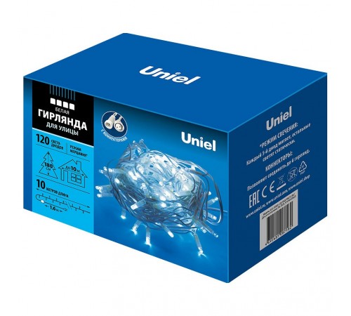 Гирлянда Нить Uniel UL-00001351 ULD-S1000-120 Гирлянда Нить Uniel UL-00001351 ULD-S1000-120