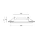 Встраиваемый светильник Hesby Lighting HSBL_0134 Aqua Breeze